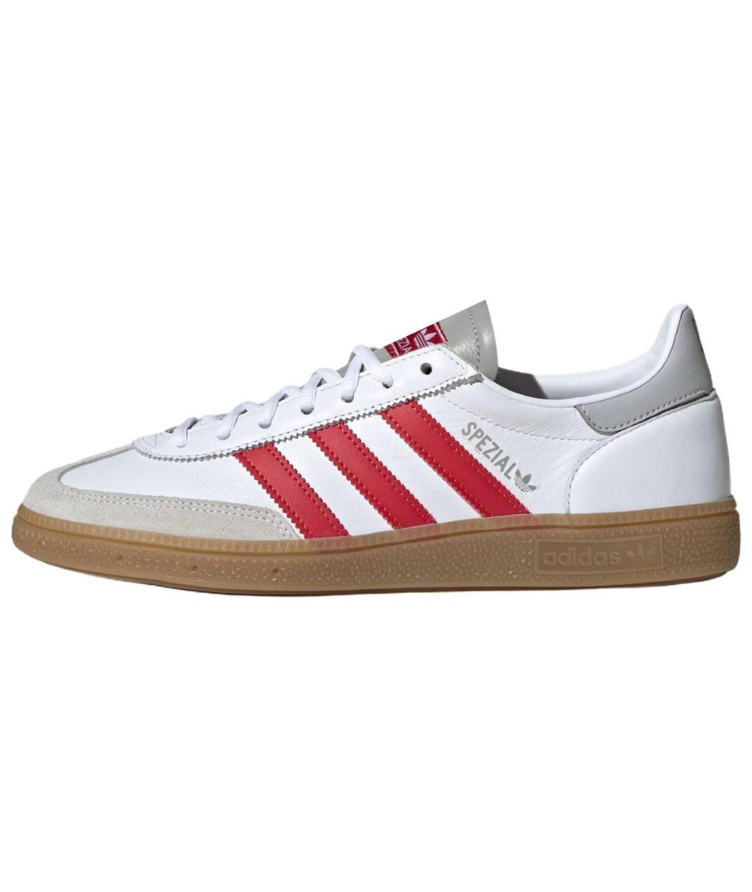 ADIDAS Белые кожаные низкие кроссовки / кеды, фото 2
