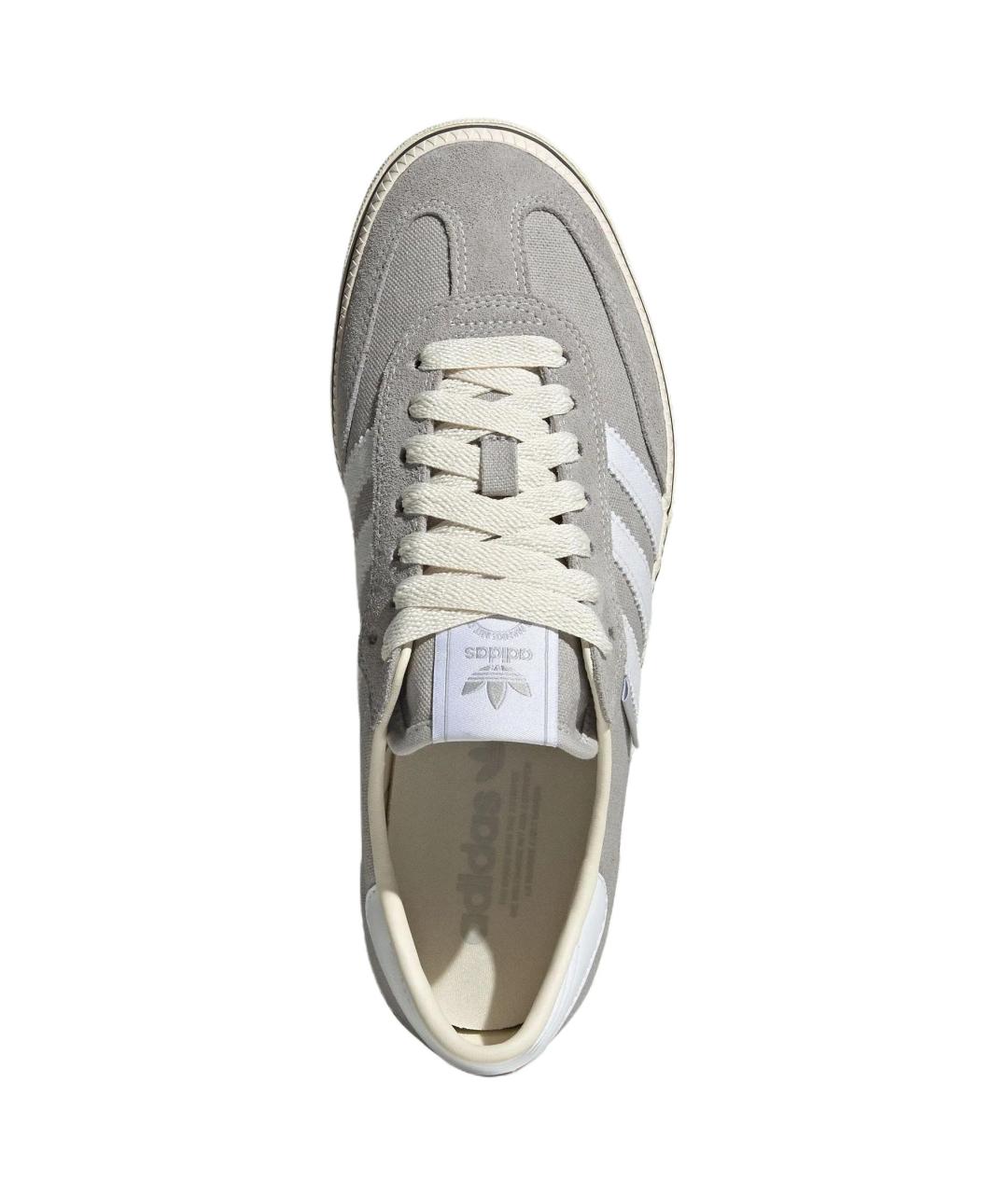 ADIDAS Серые кожаные кеды, фото 5