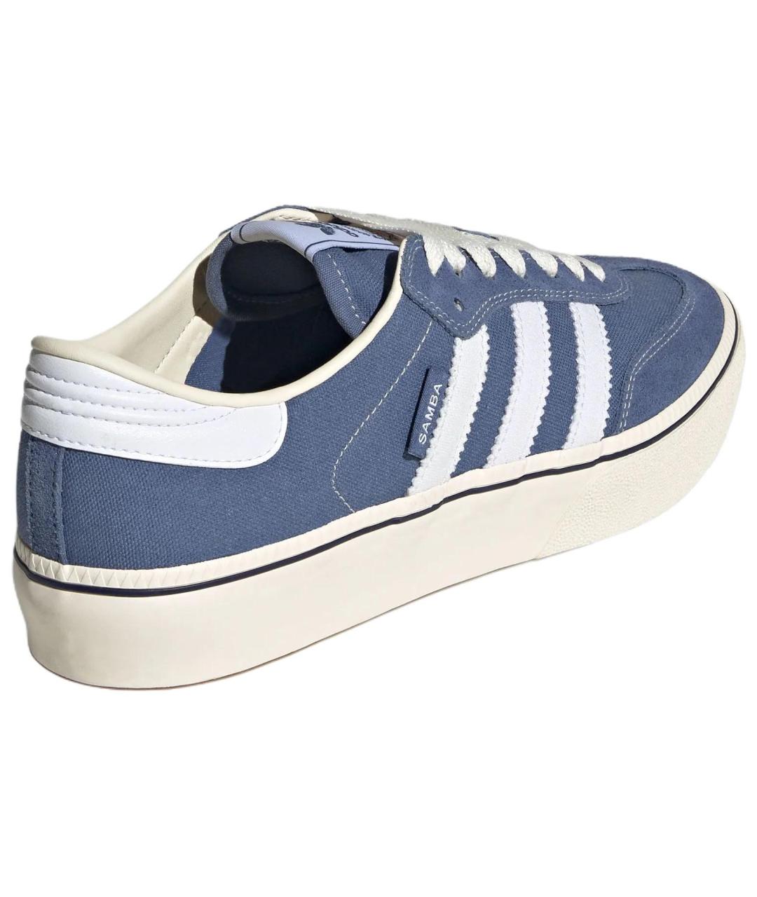 ADIDAS Синие кеды, фото 4