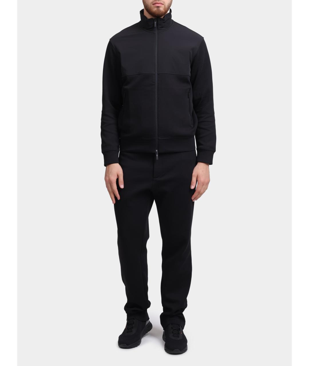 ARMANI EXCHANGE Черные повседневные брюки, фото 2