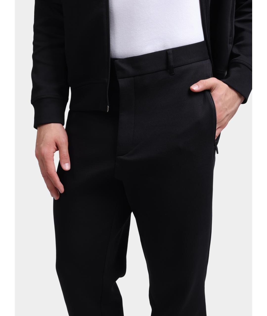 ARMANI EXCHANGE Черные повседневные брюки, фото 4