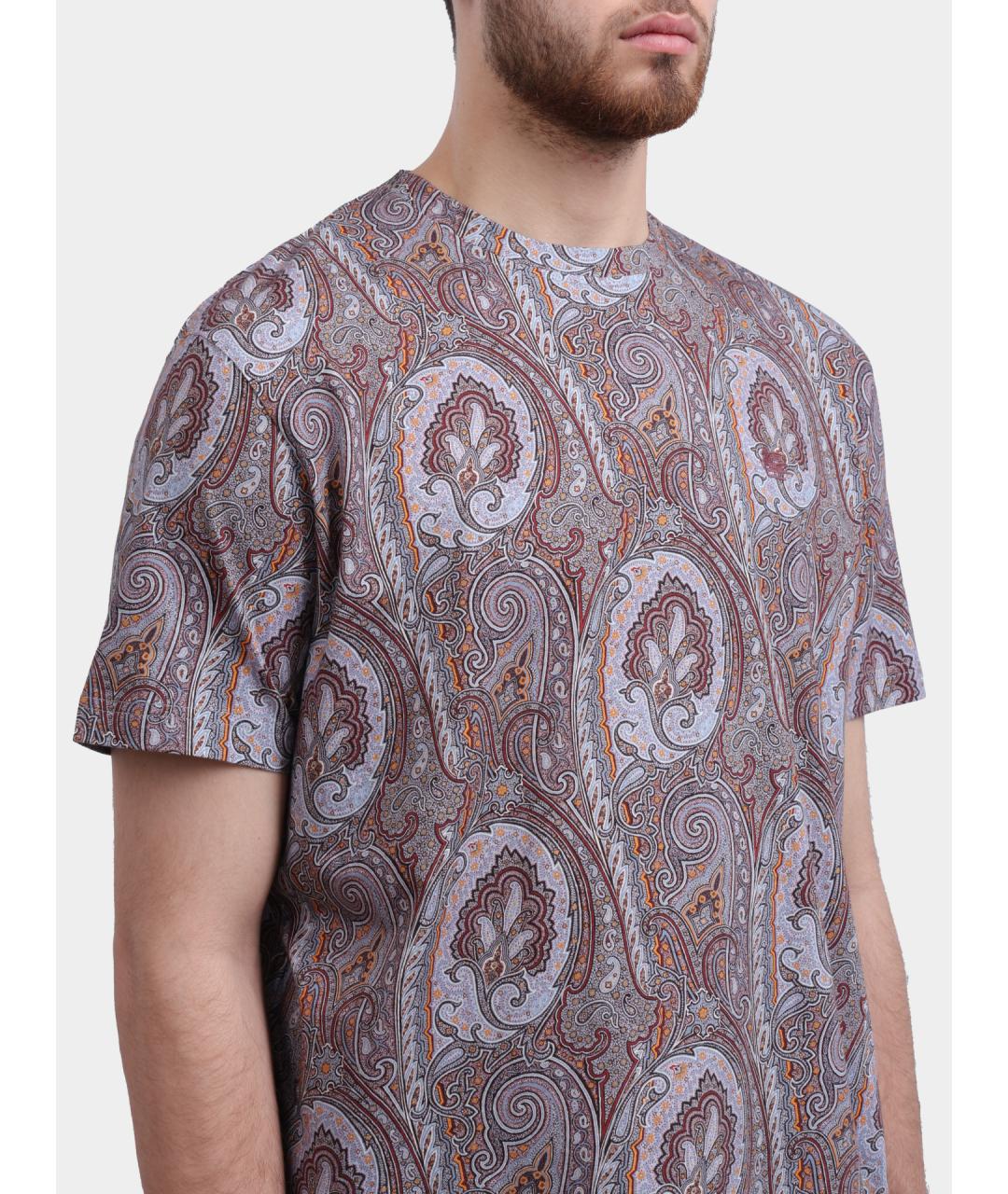 ETRO Мульти футболка, фото 5