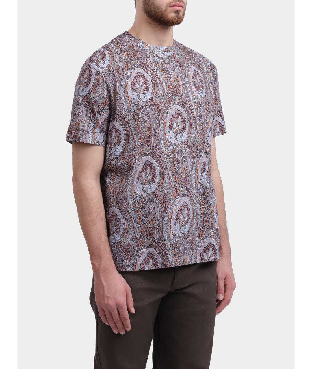 ETRO Мульти футболка, фото 4