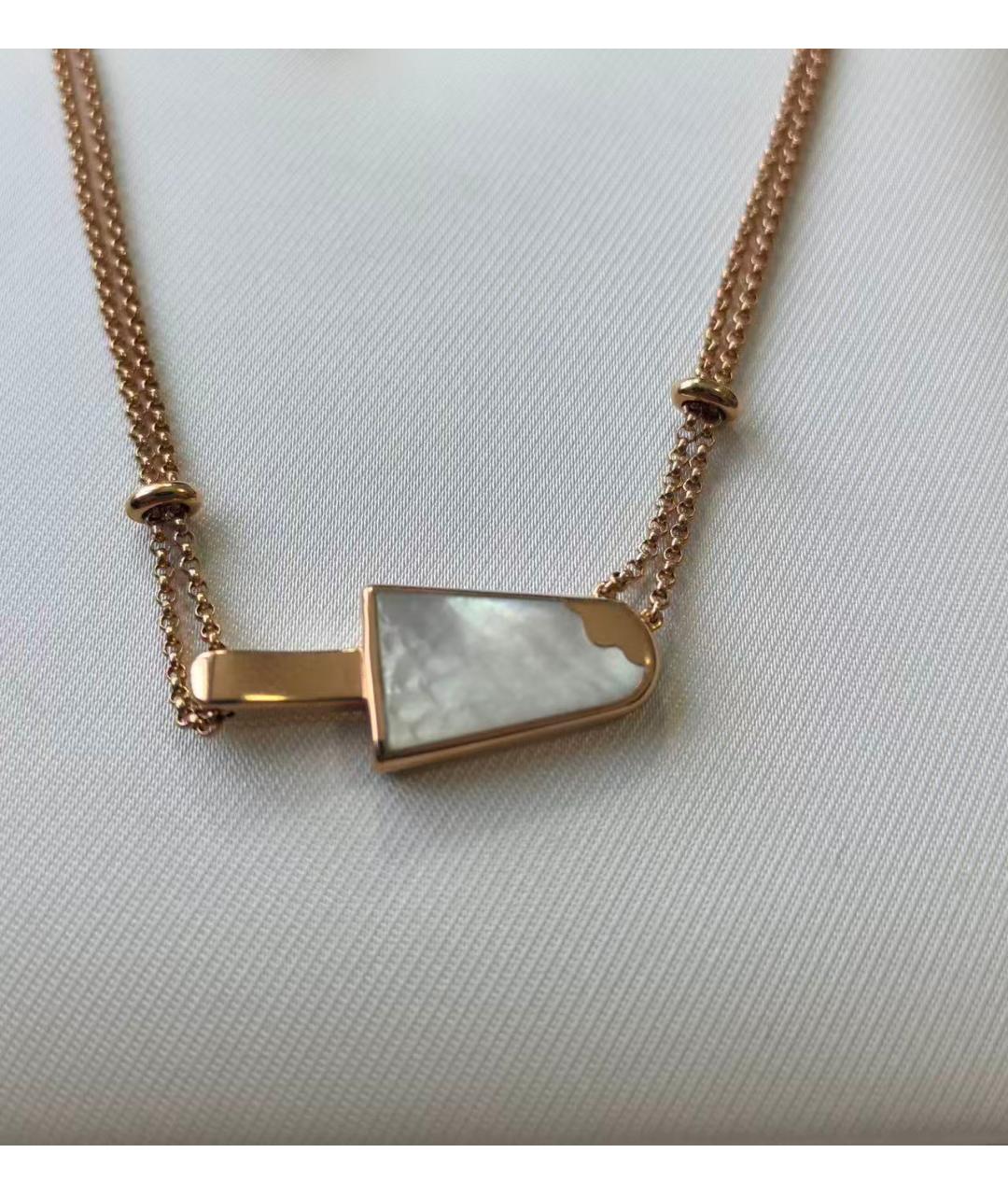 BVLGARI Золотое колье из розового золота, фото 4