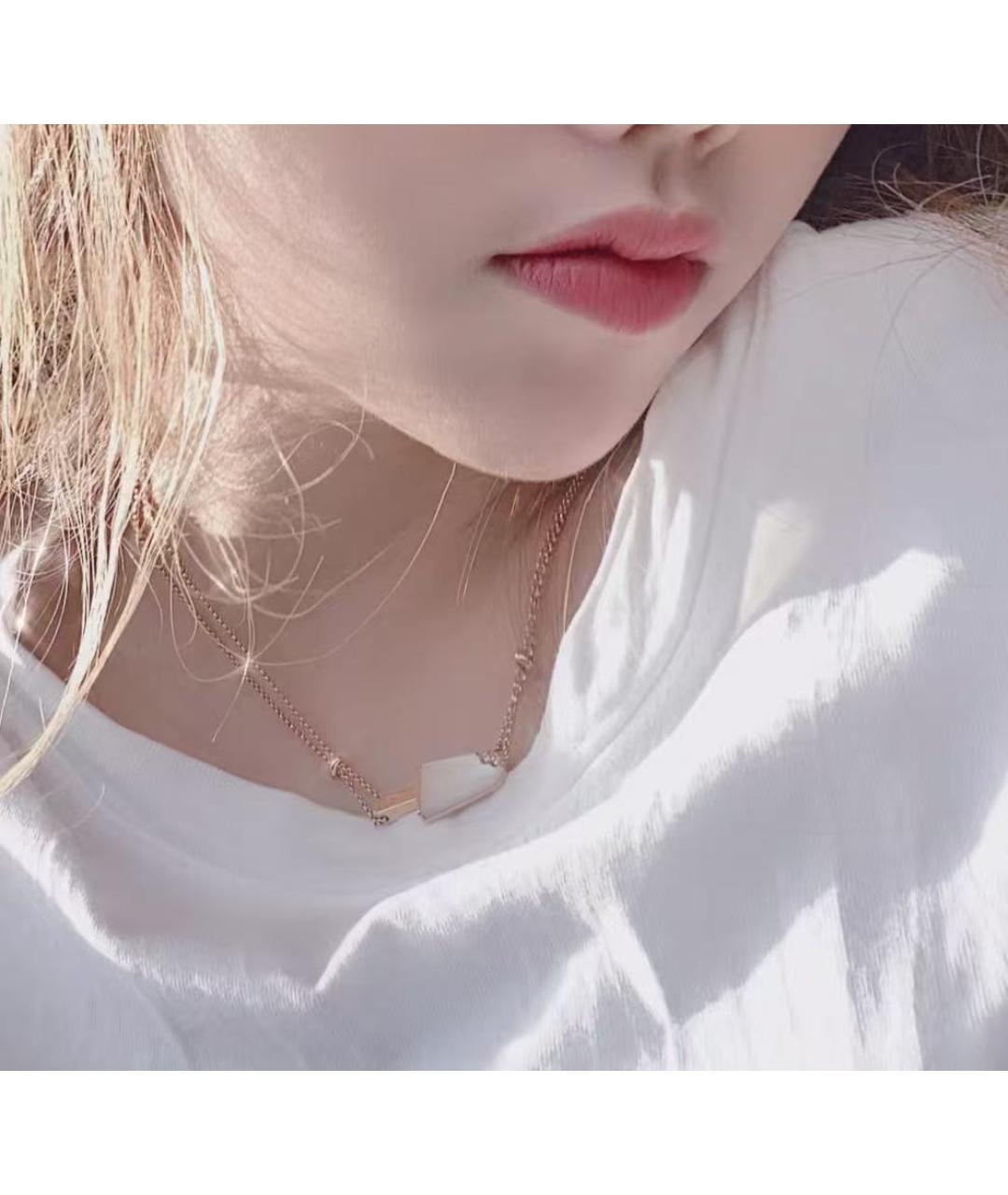 BVLGARI Золотое колье из розового золота, фото 5