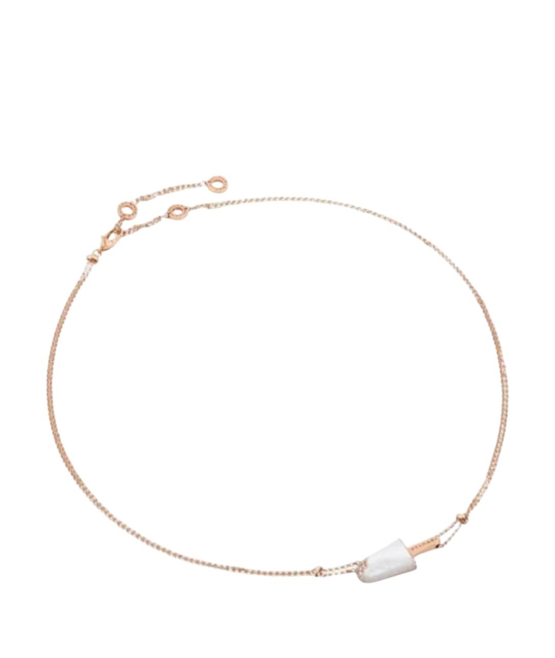 BVLGARI Золотое колье из розового золота, фото 1