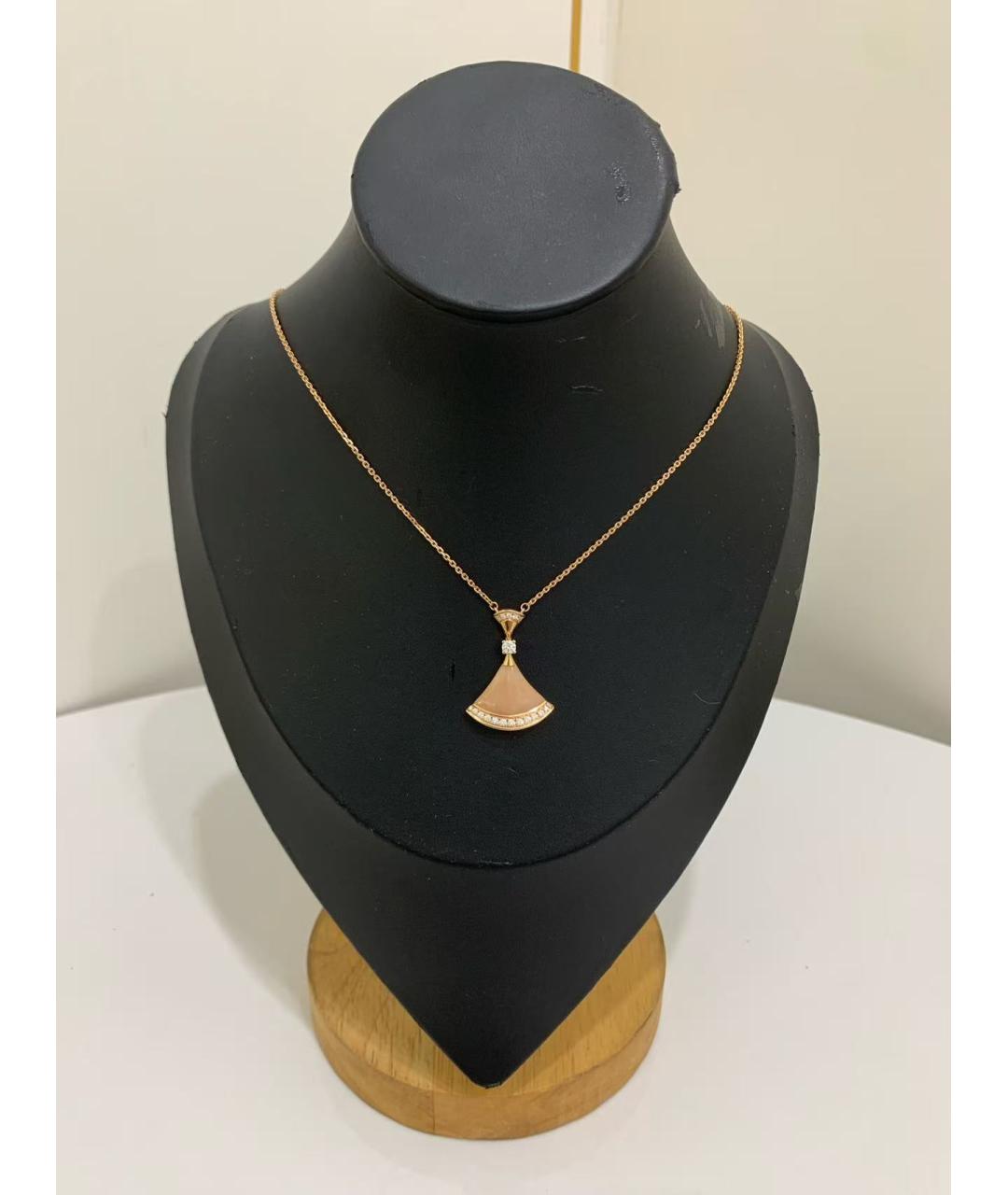 BVLGARI Золотое колье из розового золота, фото 2