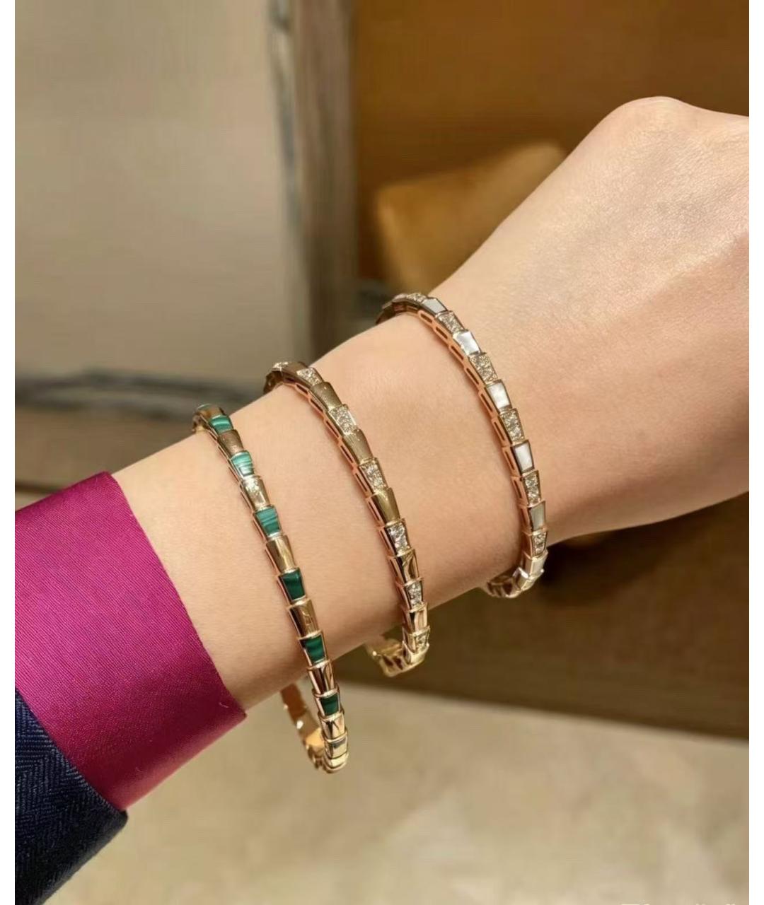 BVLGARI Золотой браслет из розового золота, фото 5