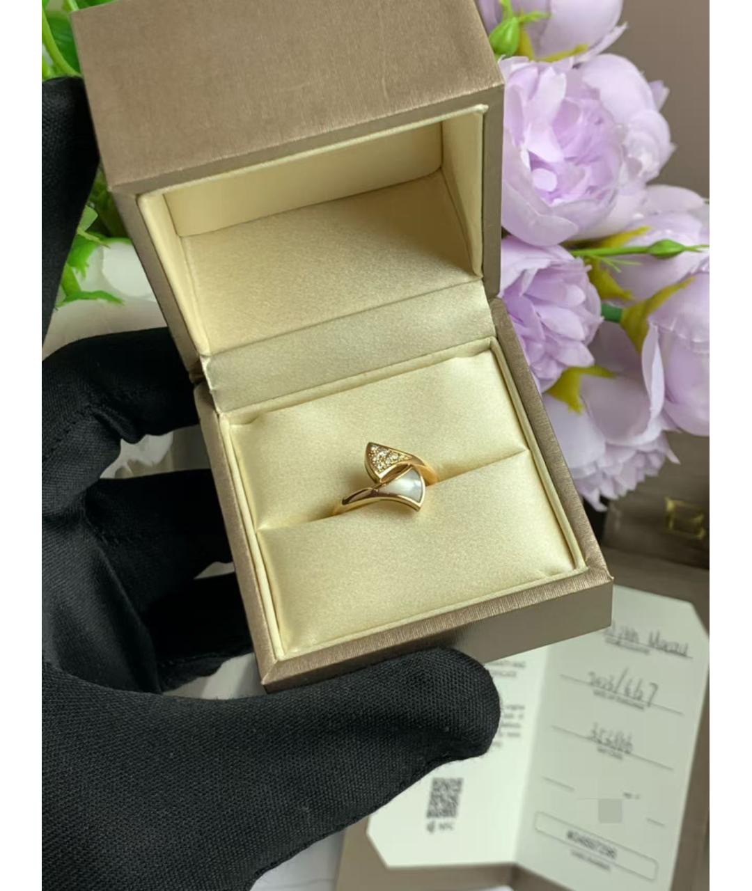 BVLGARI Золотое кольцо из розового золота, фото 3
