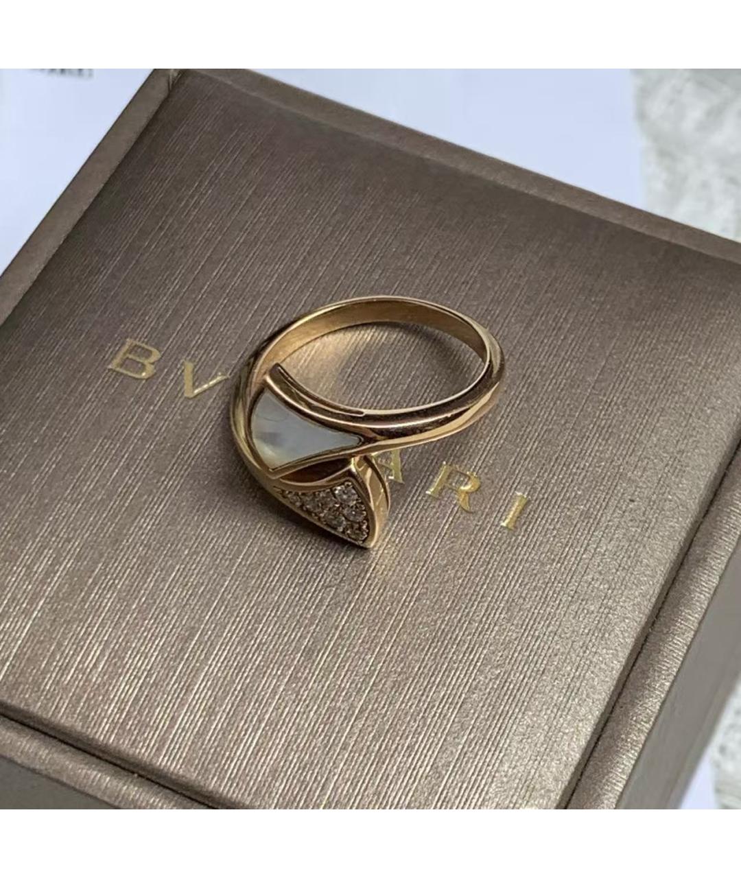 BVLGARI Золотое кольцо из розового золота, фото 4