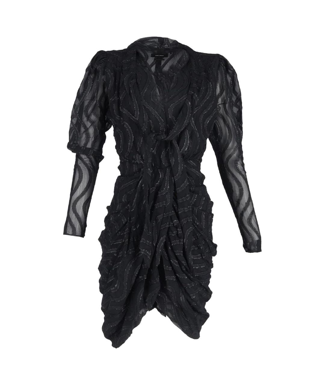 ISABEL MARANT Черное коктейльное платье, фото 7
