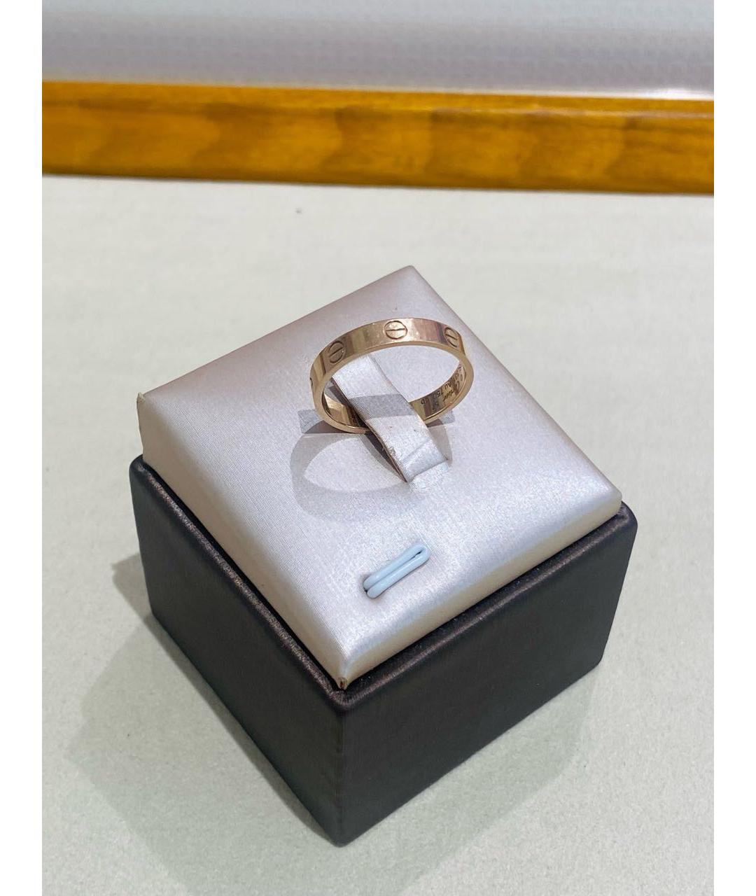 CARTIER Золотое кольцо из розового золота, фото 3