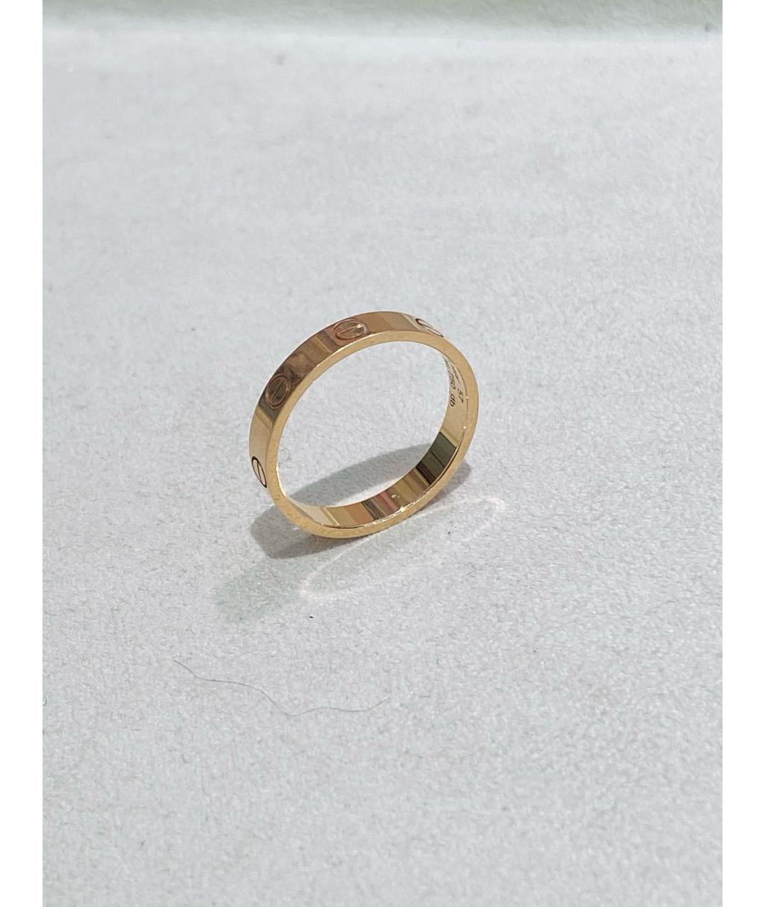 CARTIER Золотое кольцо из розового золота, фото 4