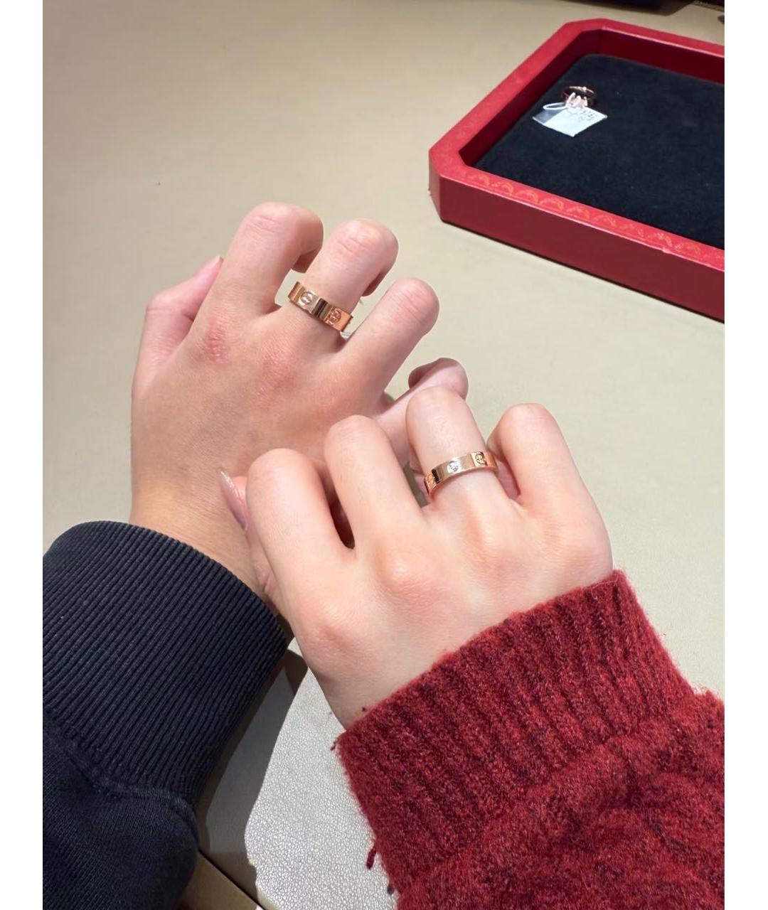 CARTIER Золотое кольцо из розового золота, фото 5
