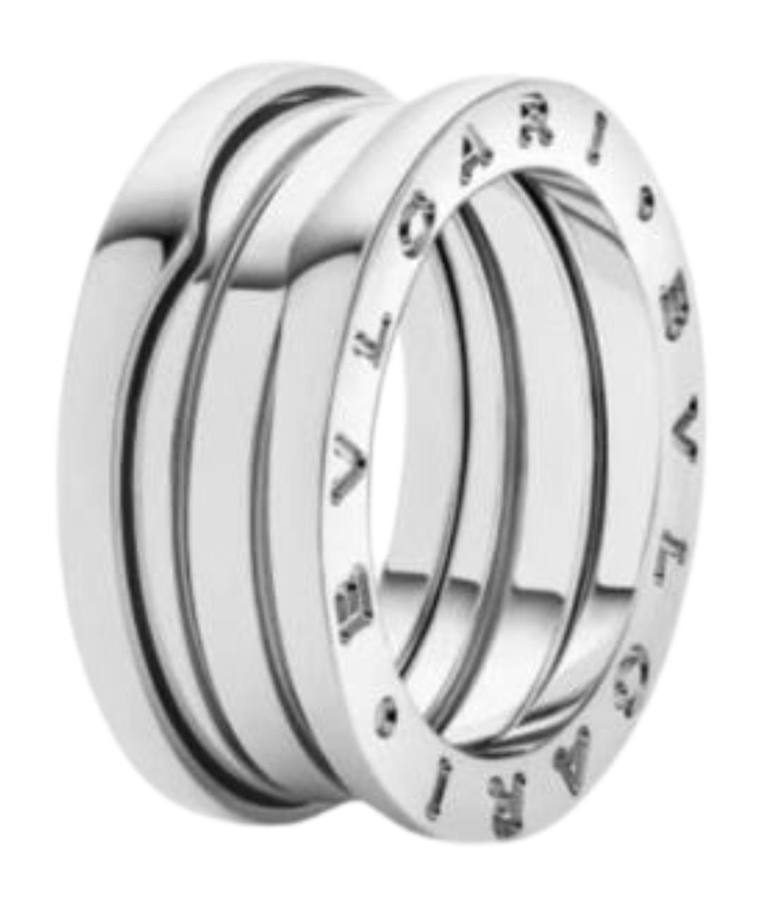BVLGARI Серебряное кольцо из белого золота, фото 1