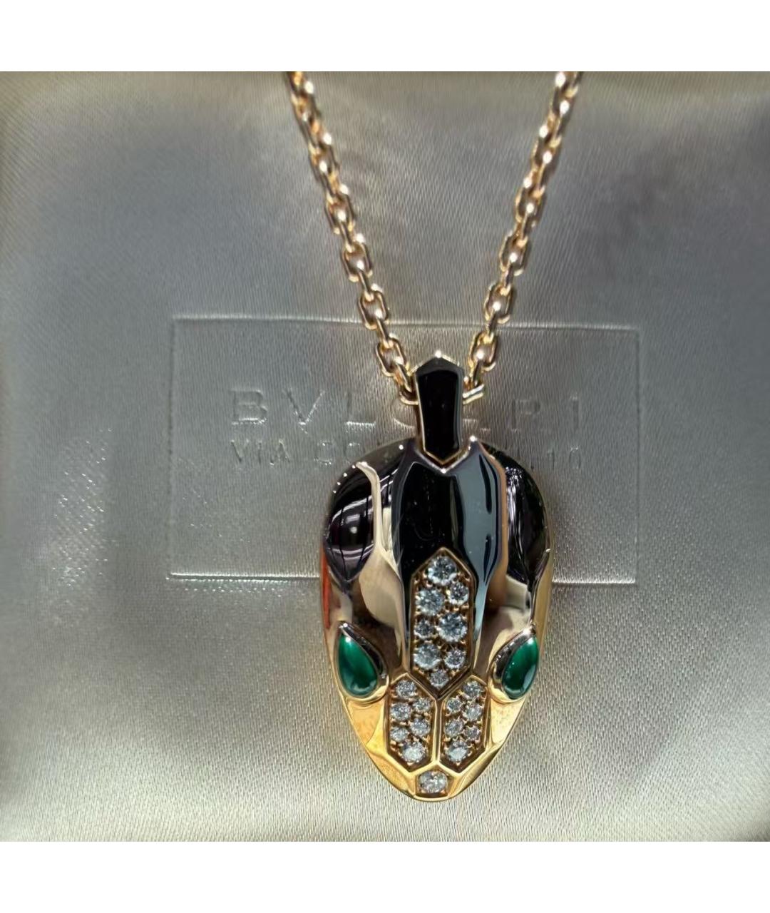 BVLGARI Золотое колье из розового золота, фото 2