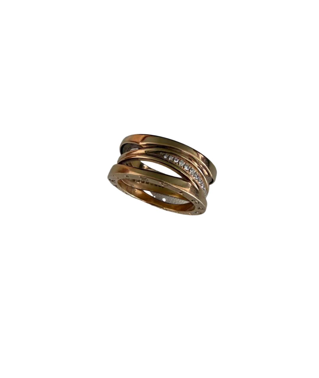 BVLGARI Золотое кольцо из розового золота, фото 6