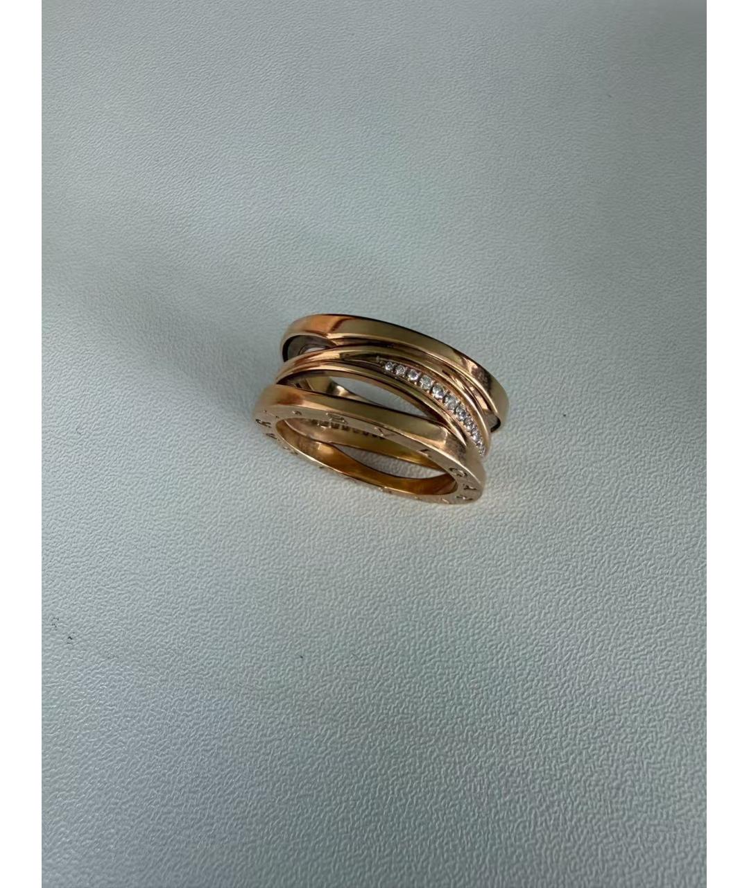 BVLGARI Золотое кольцо из розового золота, фото 2