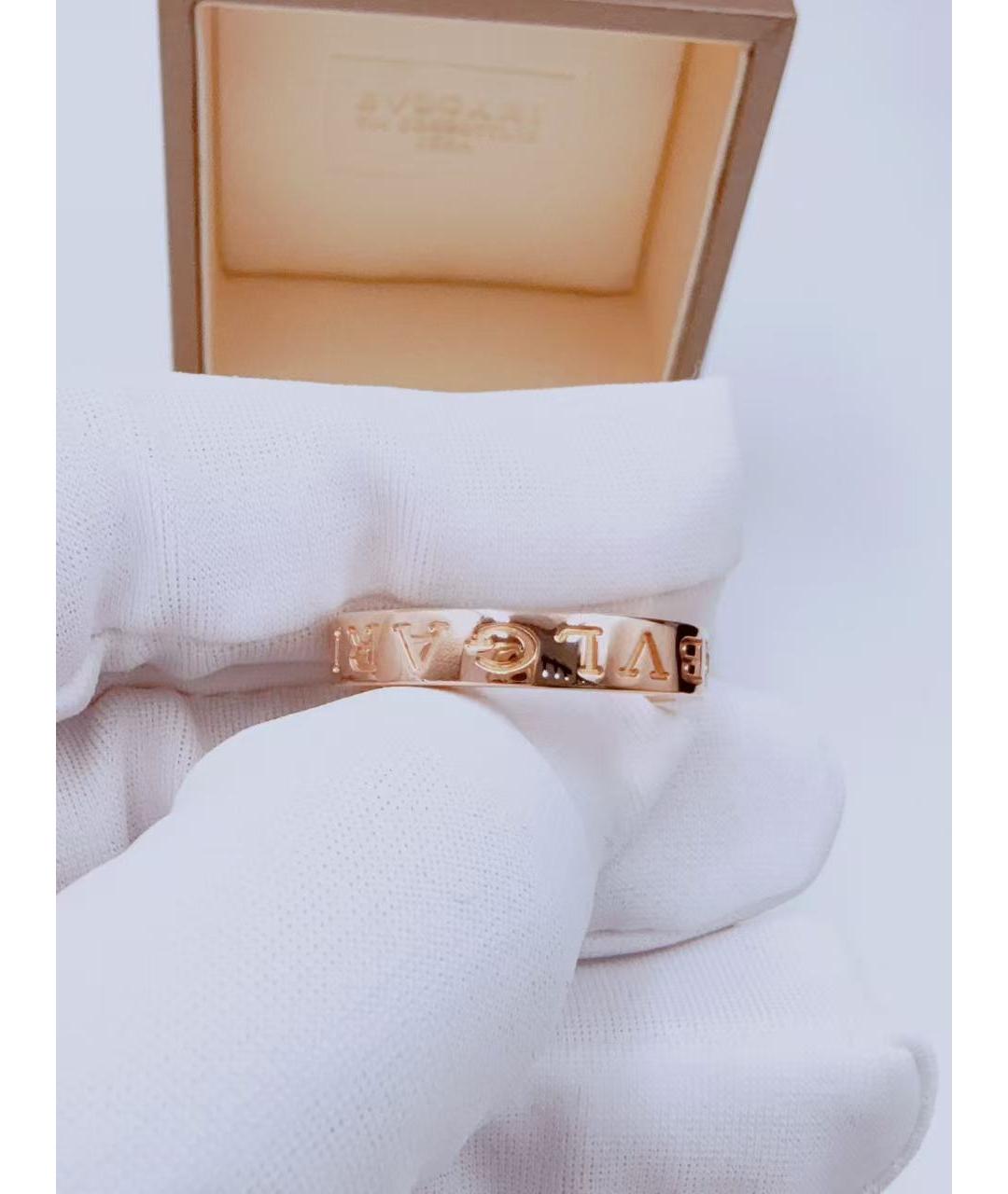 BVLGARI Золотое кольцо из розового золота, фото 4
