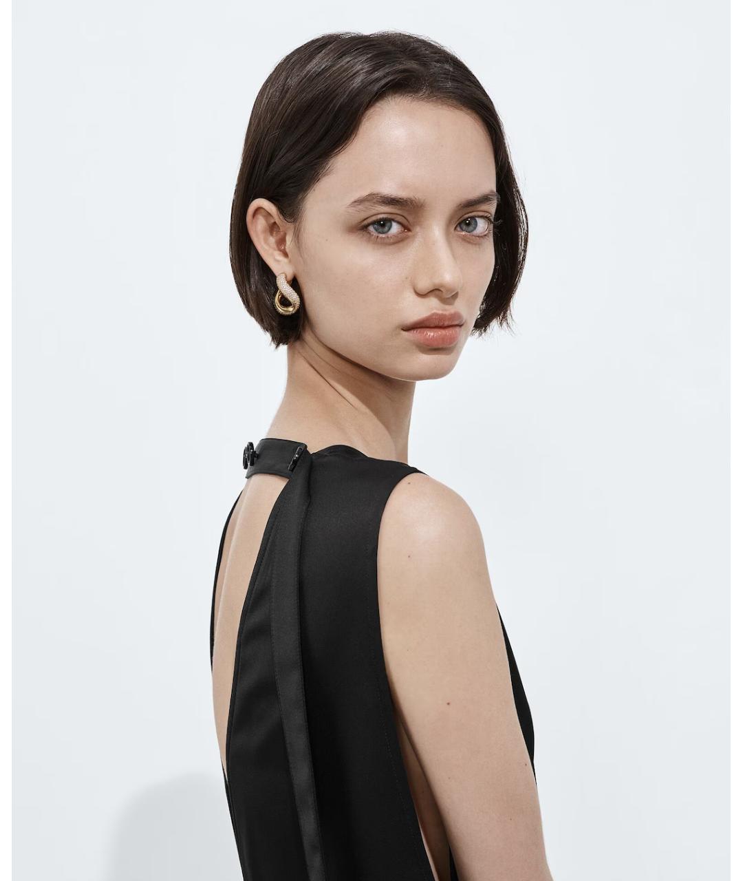 BOTTEGA VENETA Золотые серебряные серьги, фото 2