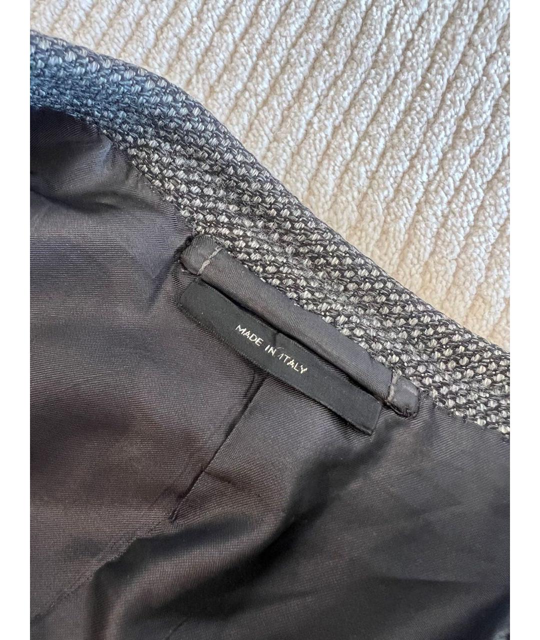 TOM FORD Серый пиджак, фото 6