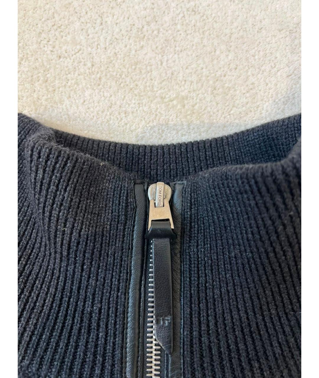 TOM FORD Черный джемпер / свитер, фото 4