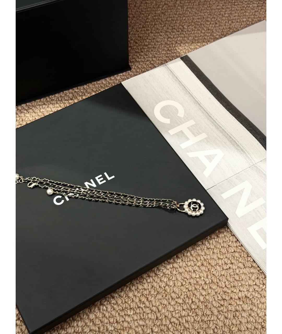 CHANEL Серебряное колье, фото 5