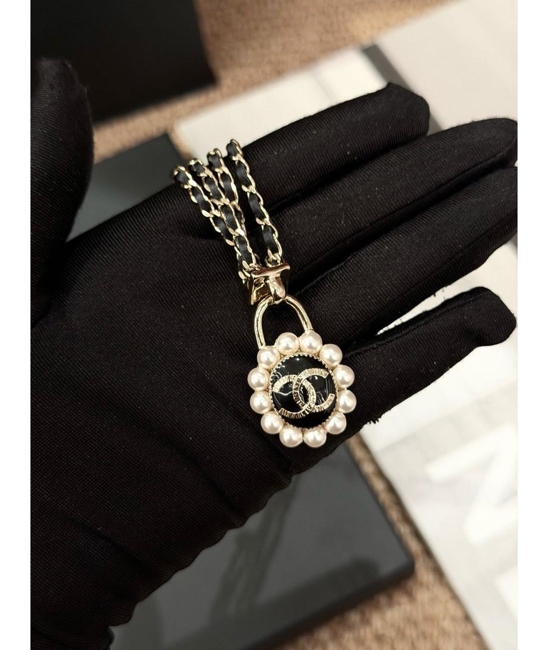 CHANEL Серебряное колье, фото 4