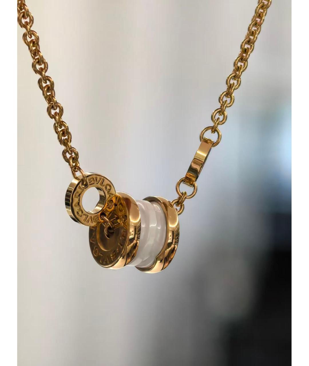 BVLGARI Белый браслет из розового золота, фото 3