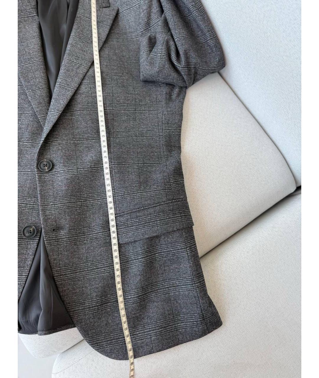 HUGO BOSS Серый костюм-тройка, фото 6