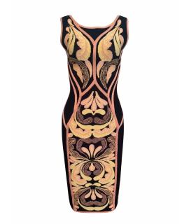 HERVE LEGER Коктейльное платье