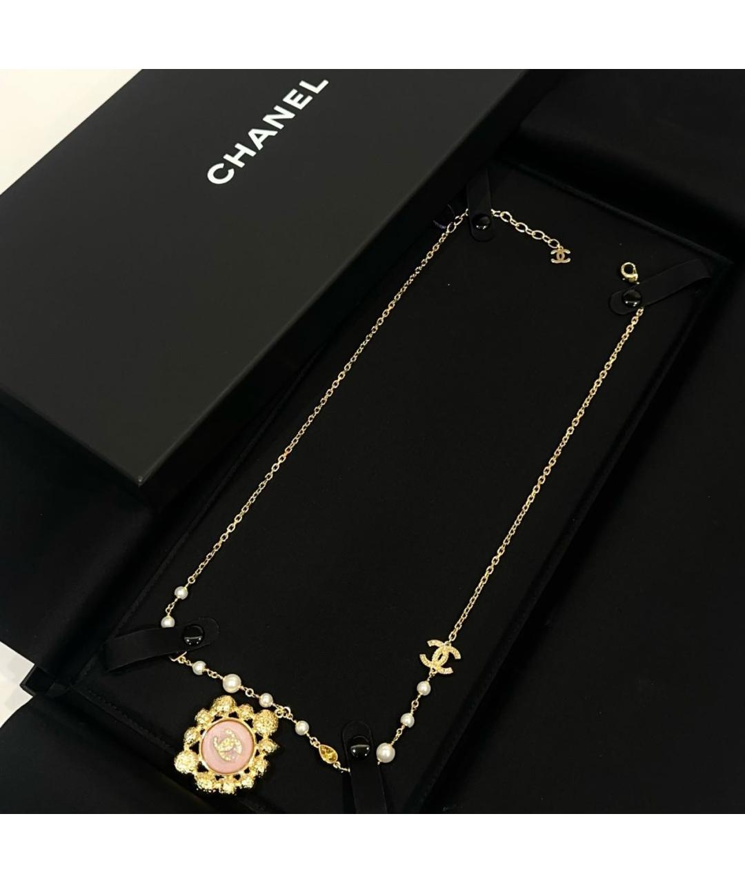 CHANEL Золотое колье, фото 2