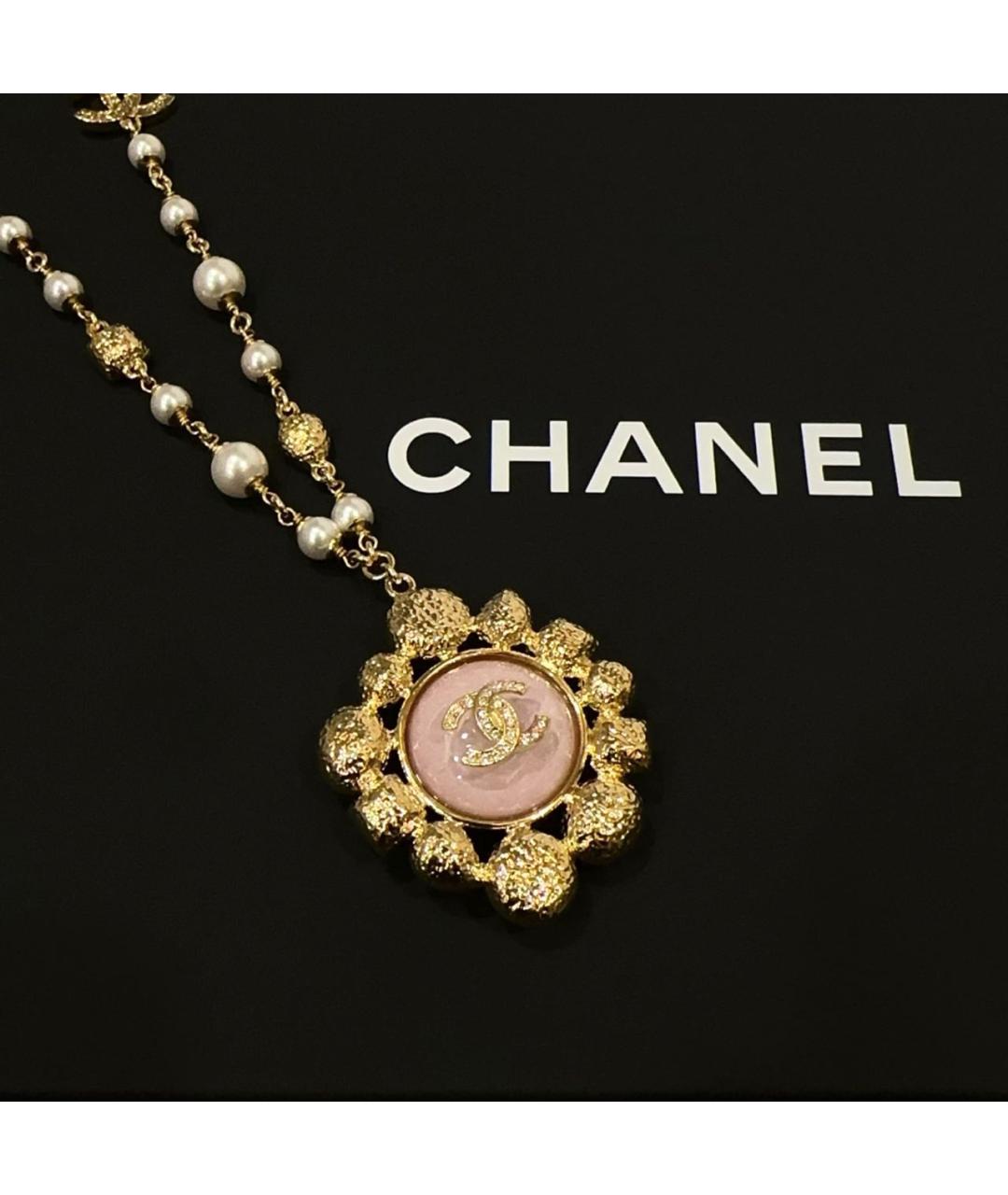 CHANEL Золотое колье, фото 5