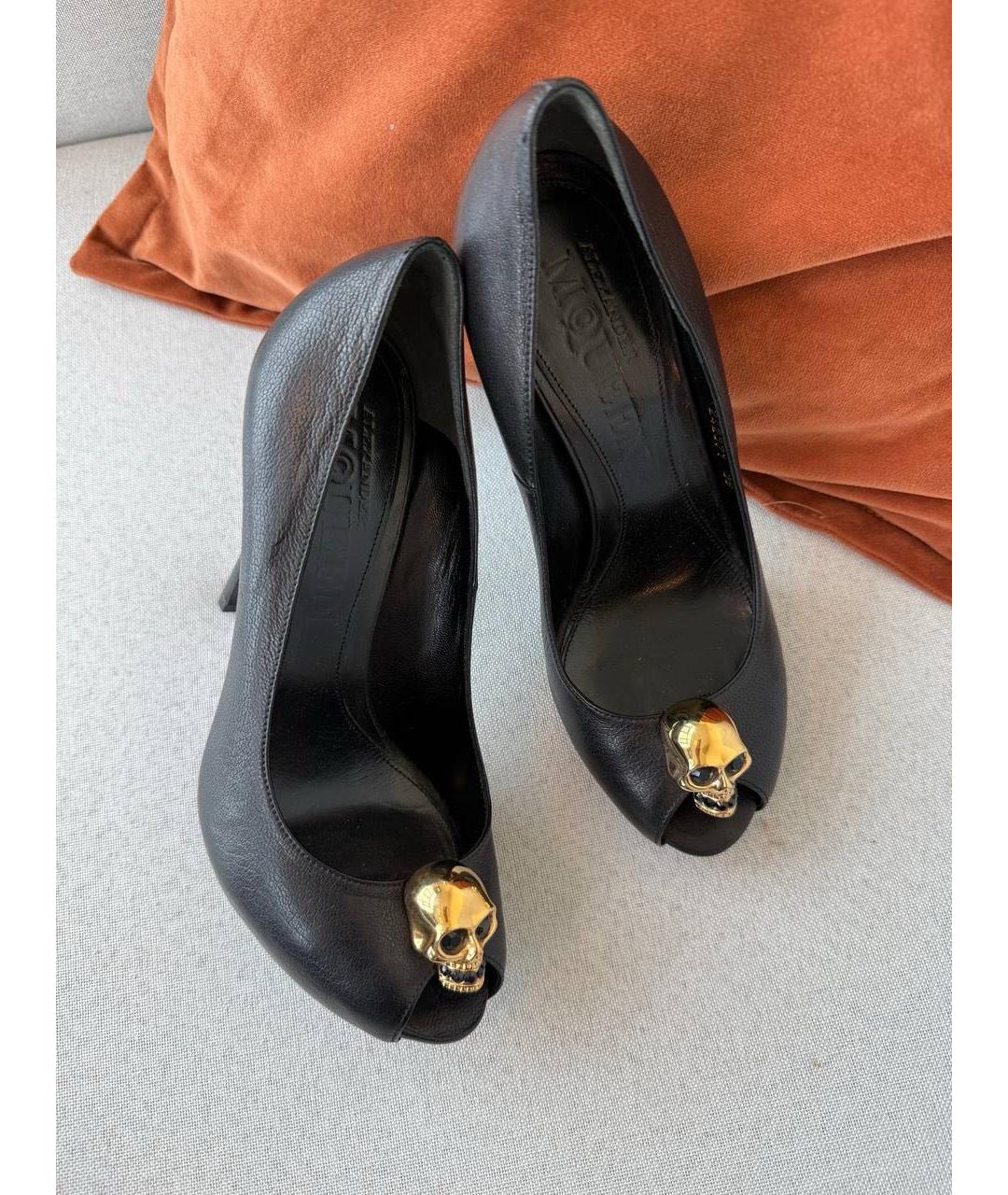 ALEXANDER MCQUEEN Черные туфли, фото 7