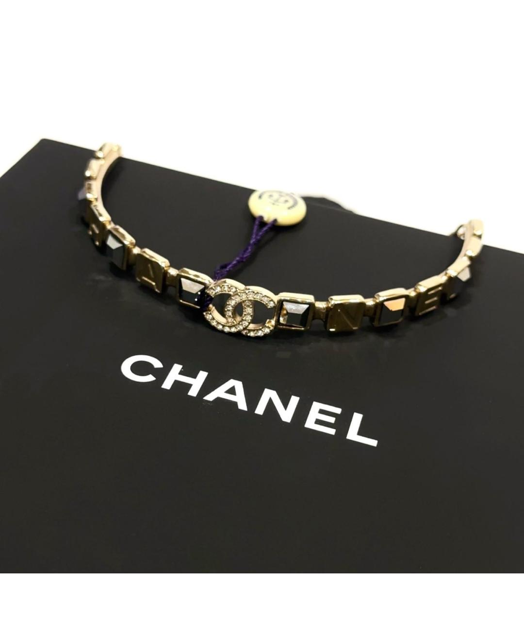 CHANEL Золотое колье, фото 3