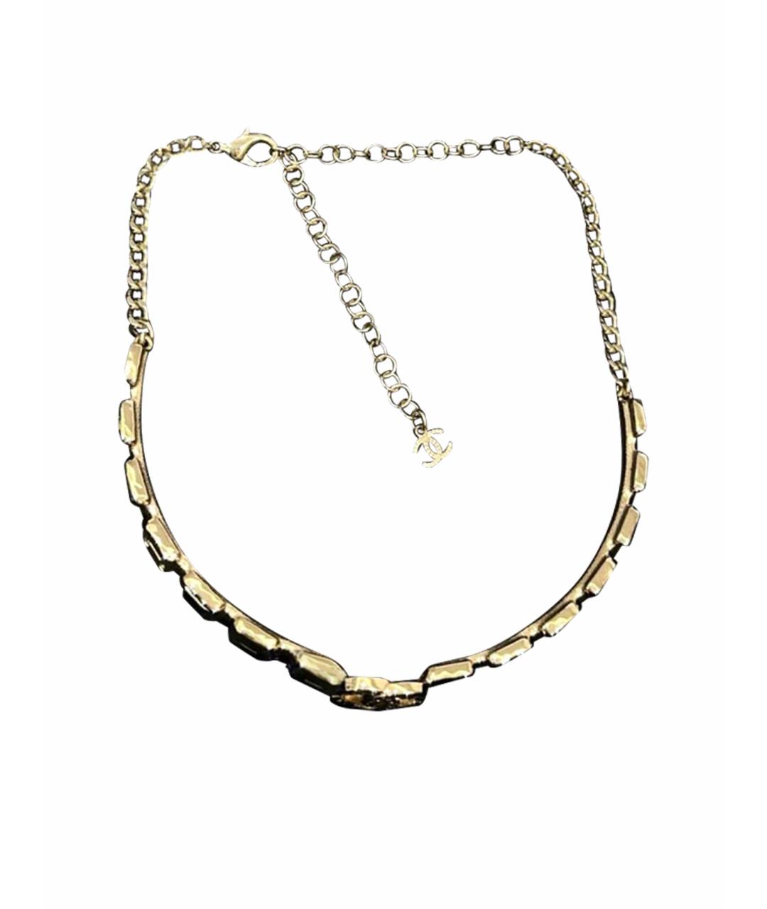 CHANEL Золотое колье, фото 1