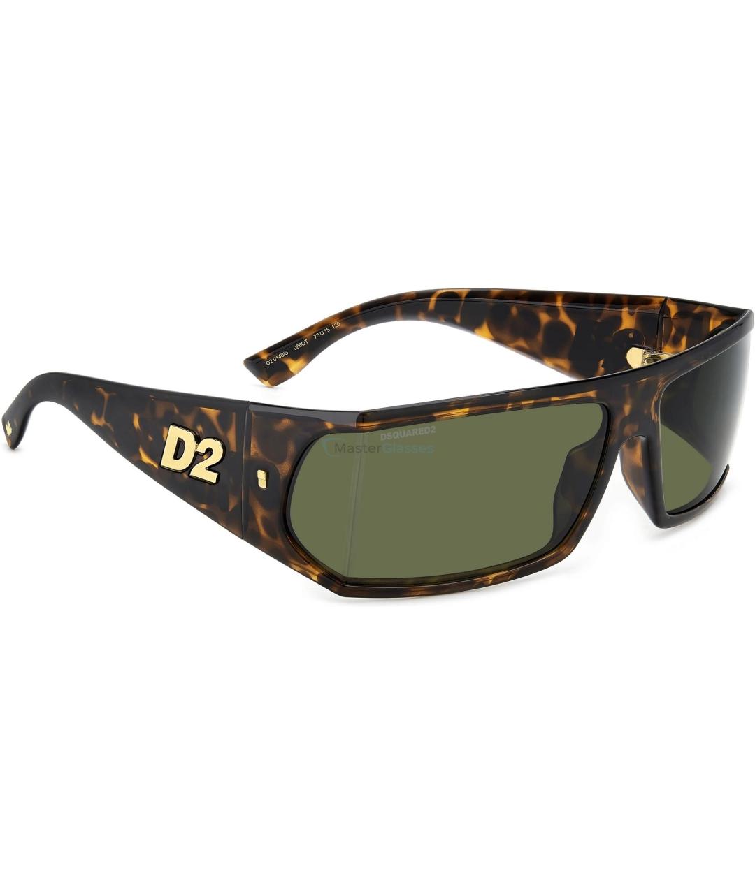 DSQUARED2 Коричневые солнцезащитные очки, фото 8