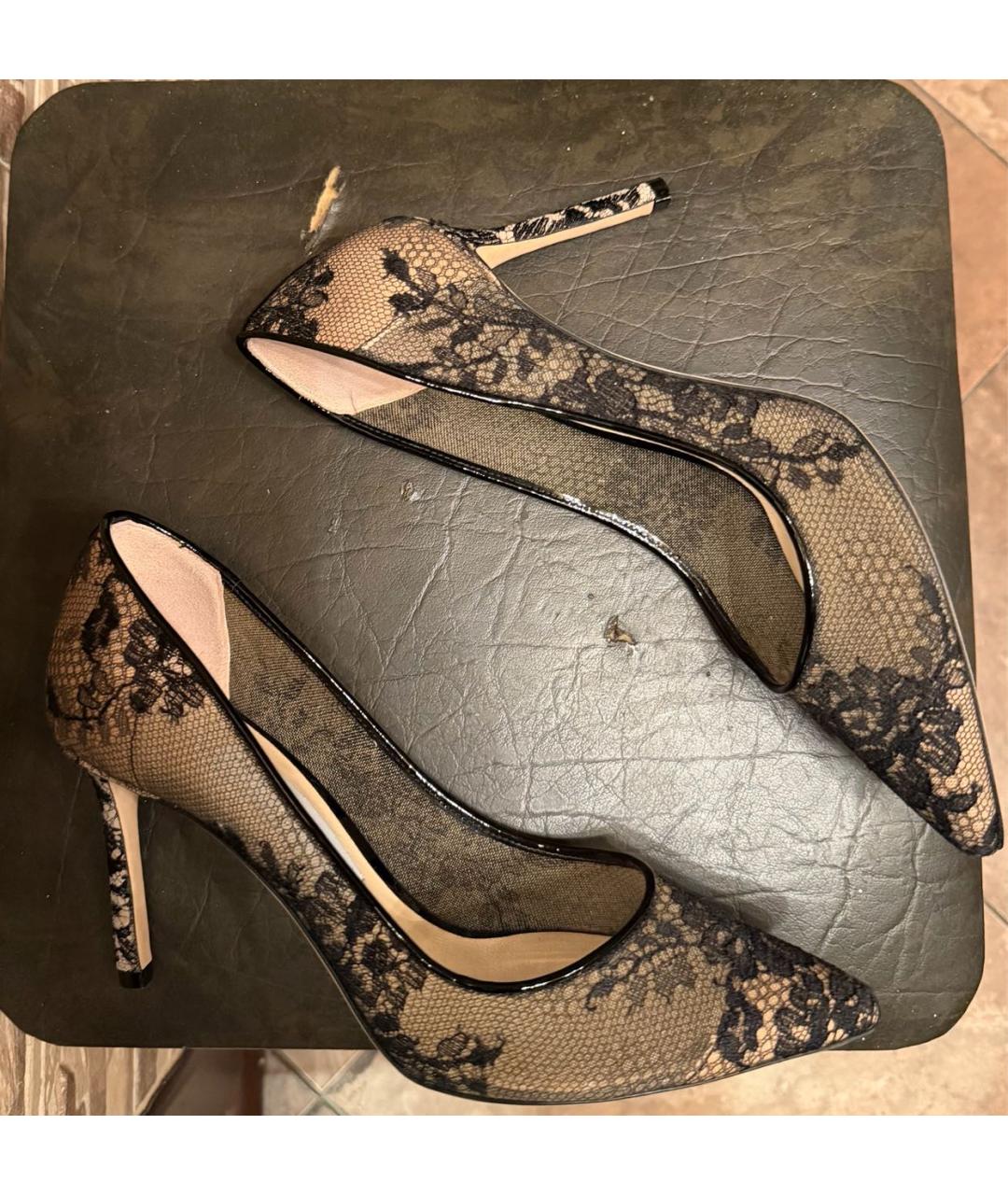 JIMMY CHOO Бежевые кожаные туфли, фото 3