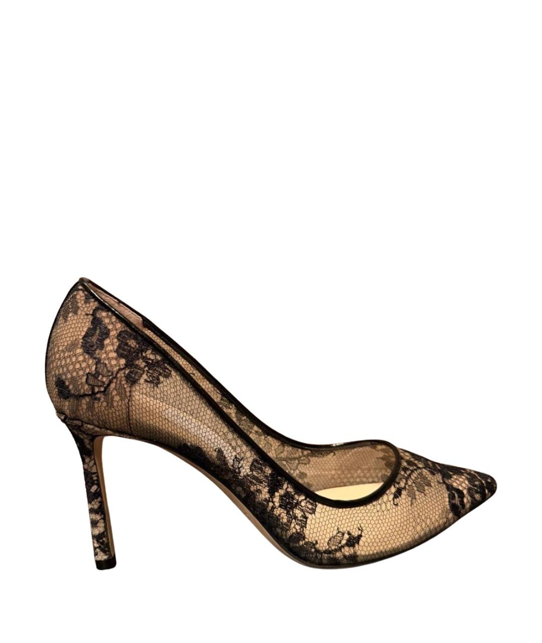 JIMMY CHOO Бежевые кожаные туфли, фото 1
