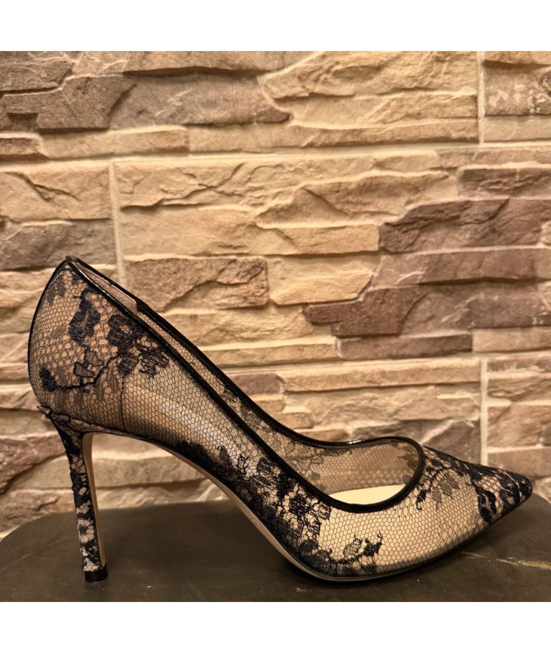 JIMMY CHOO Бежевые кожаные туфли, фото 5