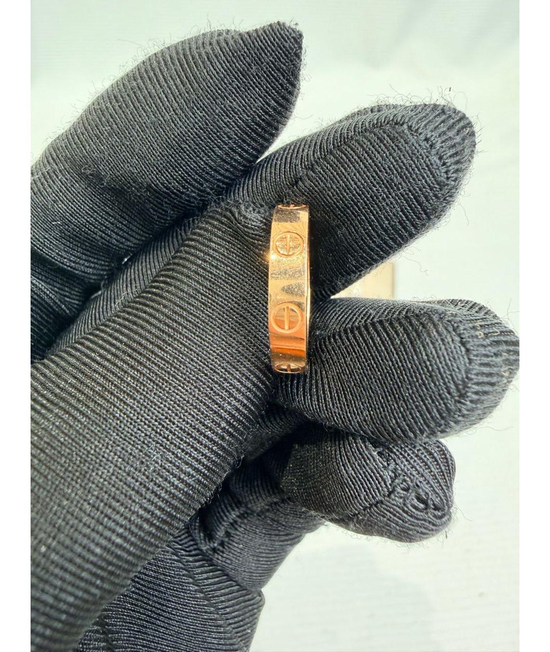CARTIER Золотое кольцо из розового золота, фото 3