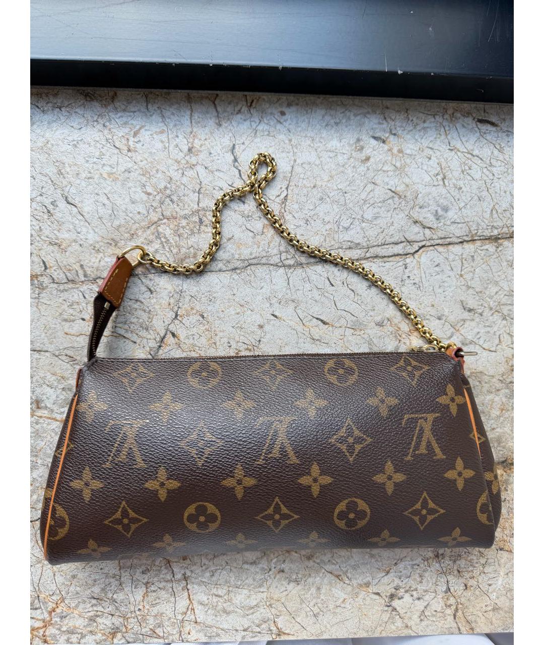 LOUIS VUITTON Коричневая сумка через плечо, фото 3