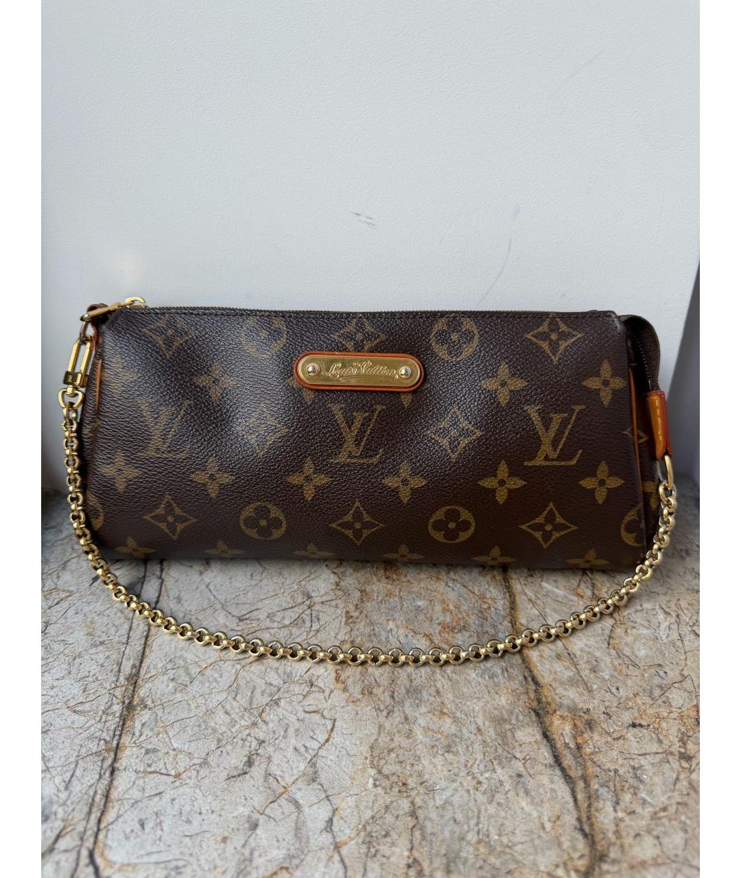 LOUIS VUITTON Коричневая сумка через плечо, фото 9