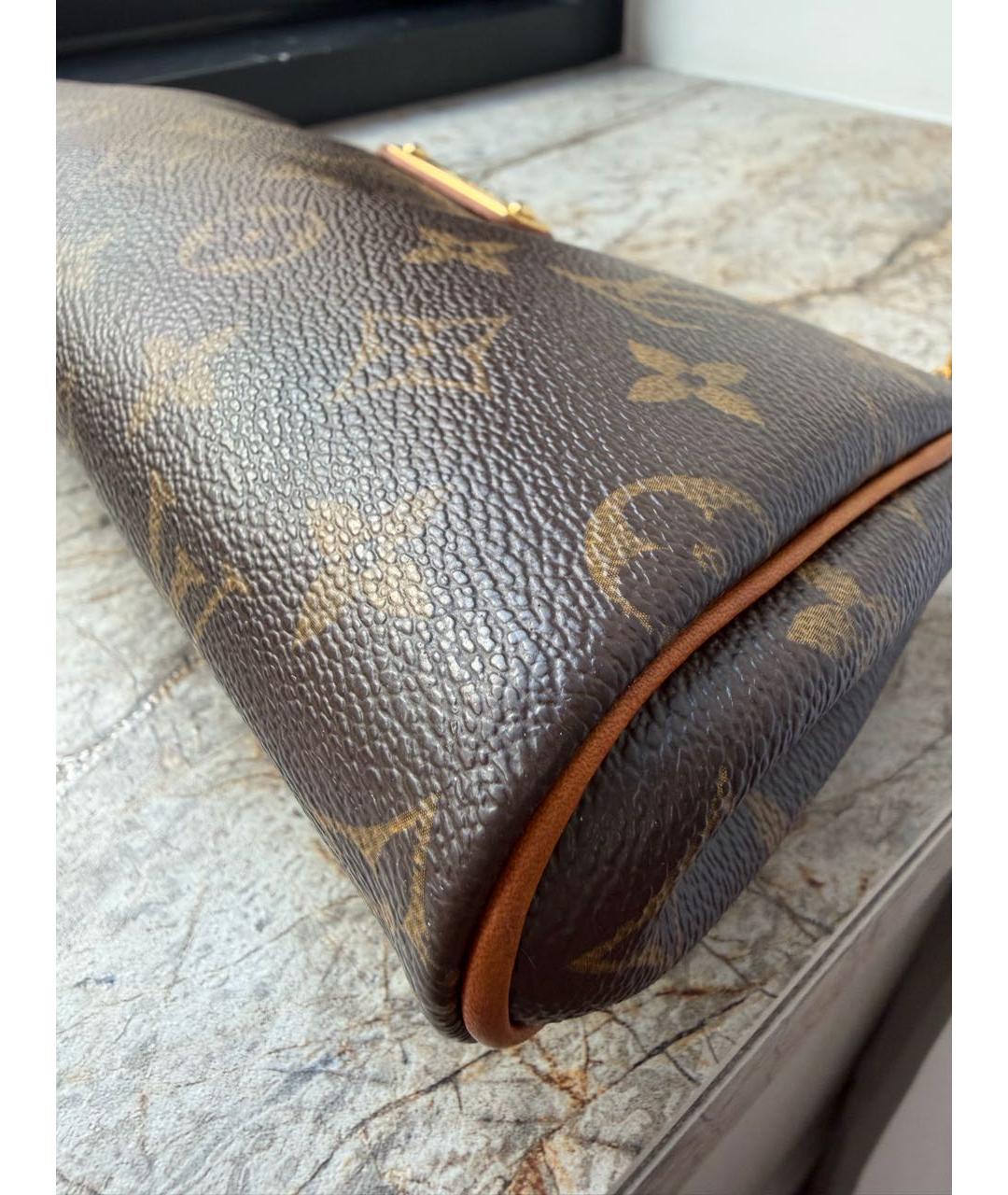 LOUIS VUITTON Коричневая сумка через плечо, фото 5