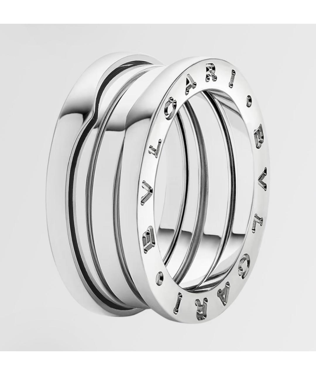 BVLGARI Серебряное кольцо из белого золота, фото 3