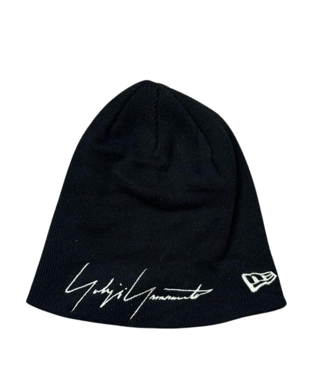 YOHJI YAMAMOTO Черная шапка, фото 1