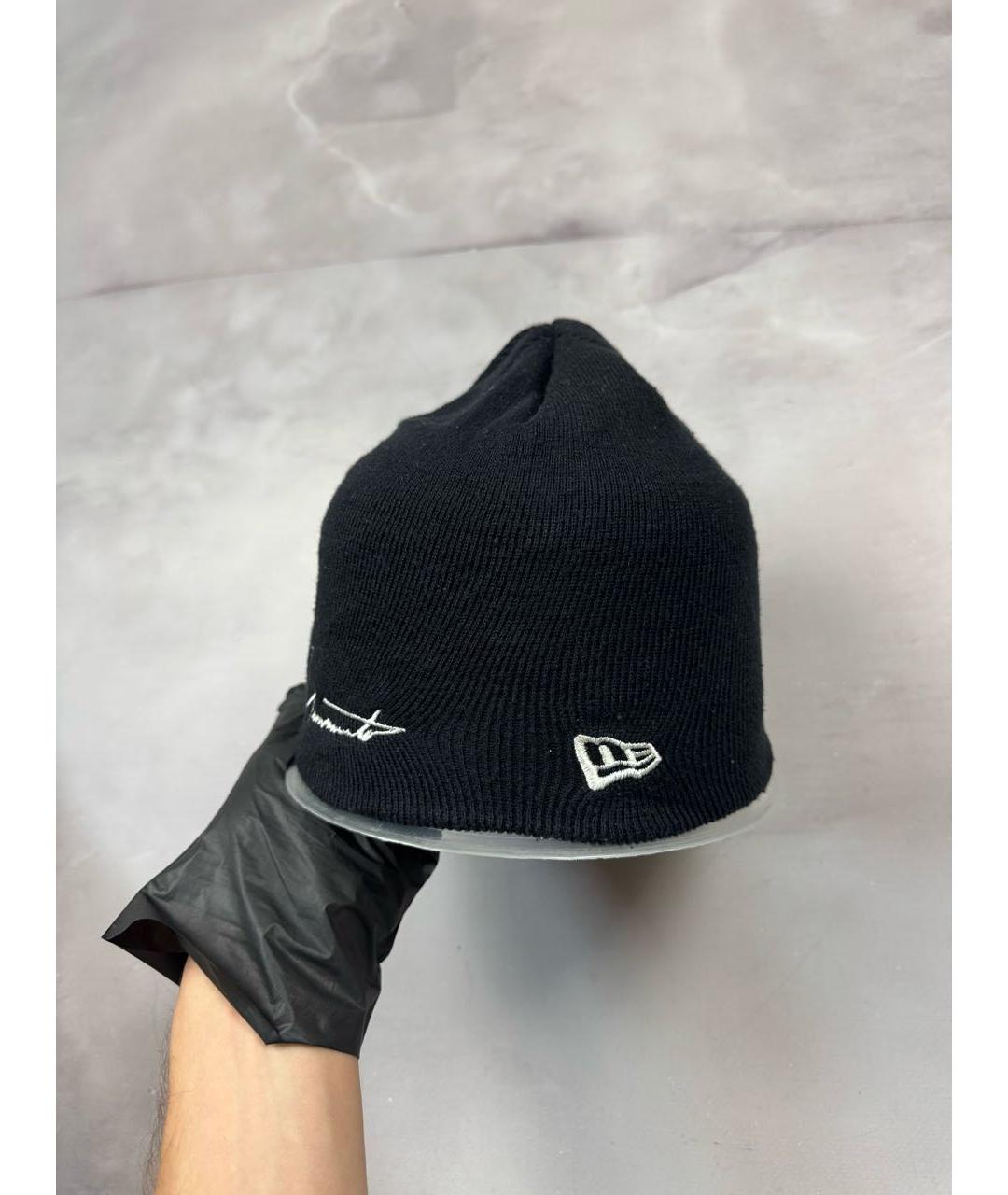 YOHJI YAMAMOTO Черная шапка, фото 3