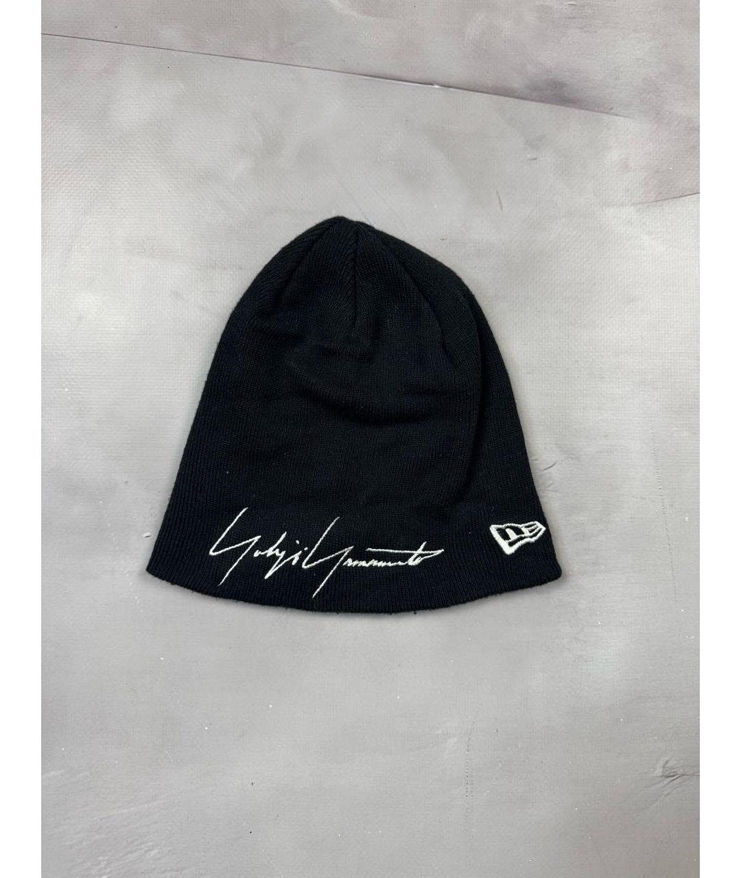 YOHJI YAMAMOTO Черная шапка, фото 9