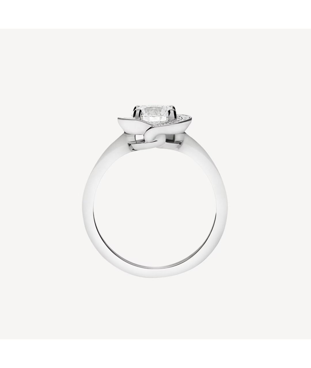 BVLGARI Серебряное платиновое кольцо, фото 3