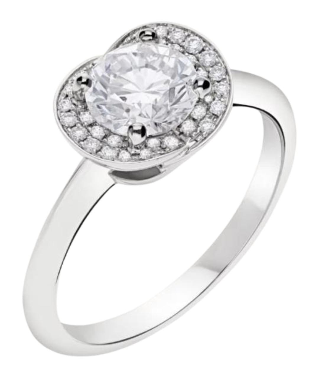 BVLGARI Серебряное платиновое кольцо, фото 1